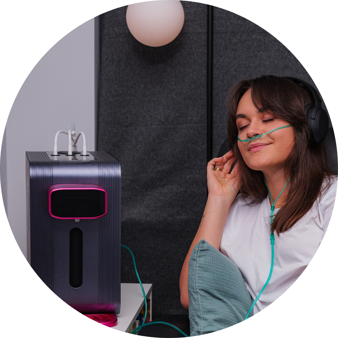 inhalacje wodorem (5) osoba inhalująca się