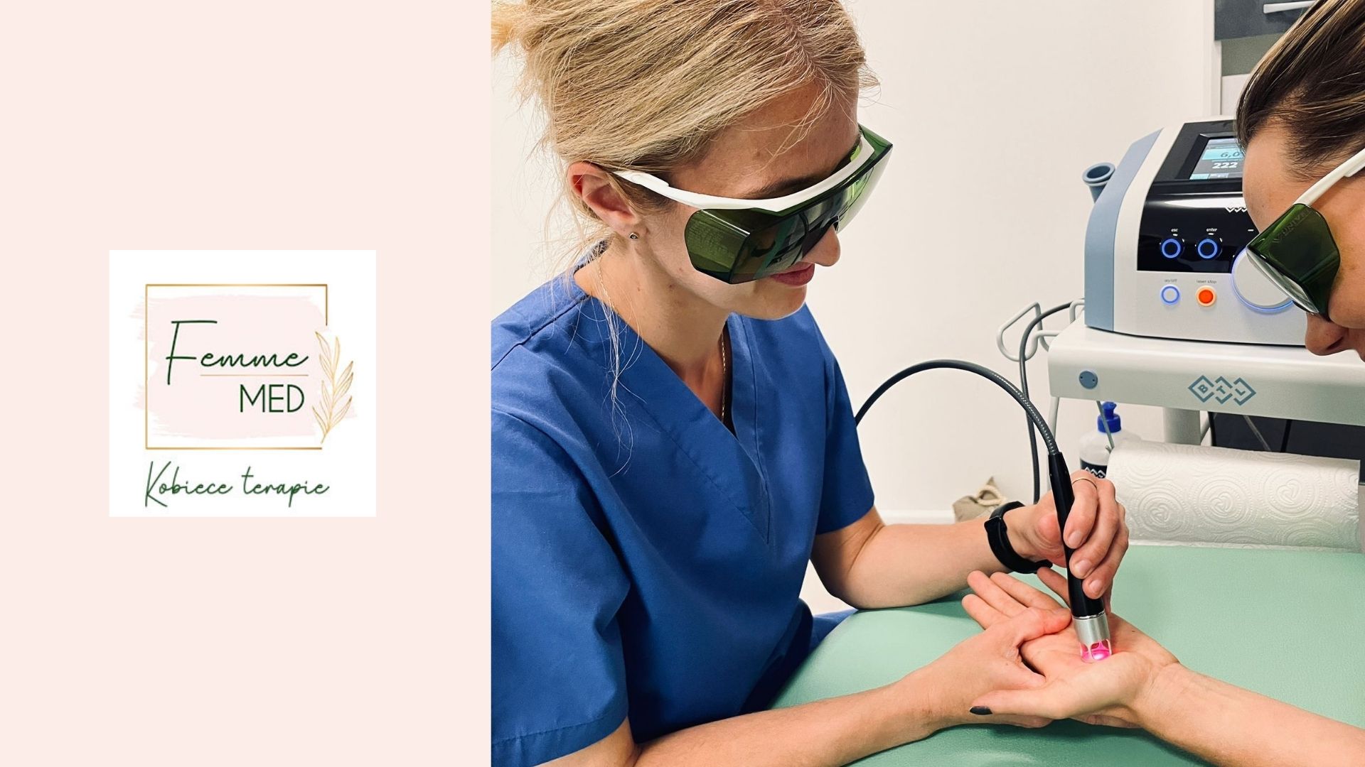 Laser wysokoenergetyczny w Femme MED Kraków
