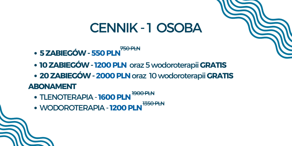 cennik 1 osoba