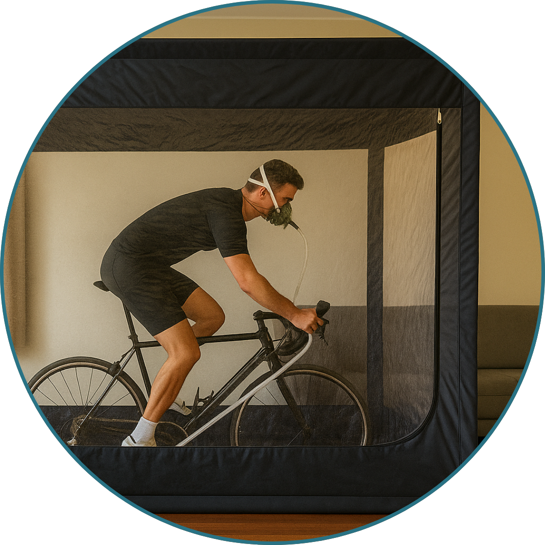 trening w namiocie hipoksyjnym