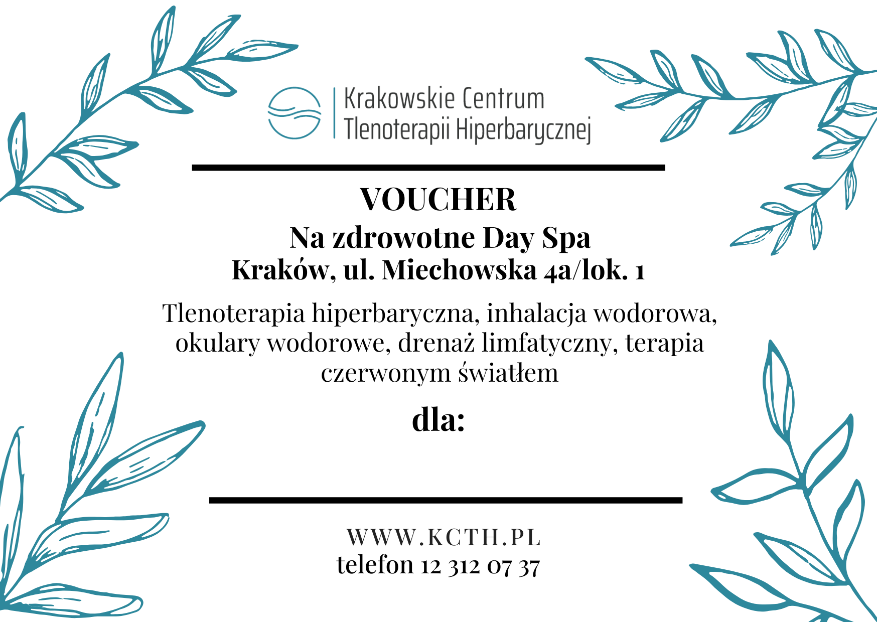 Voucher Zdrowotne Day Spa 3h | 5 terapii regeneracyjnych