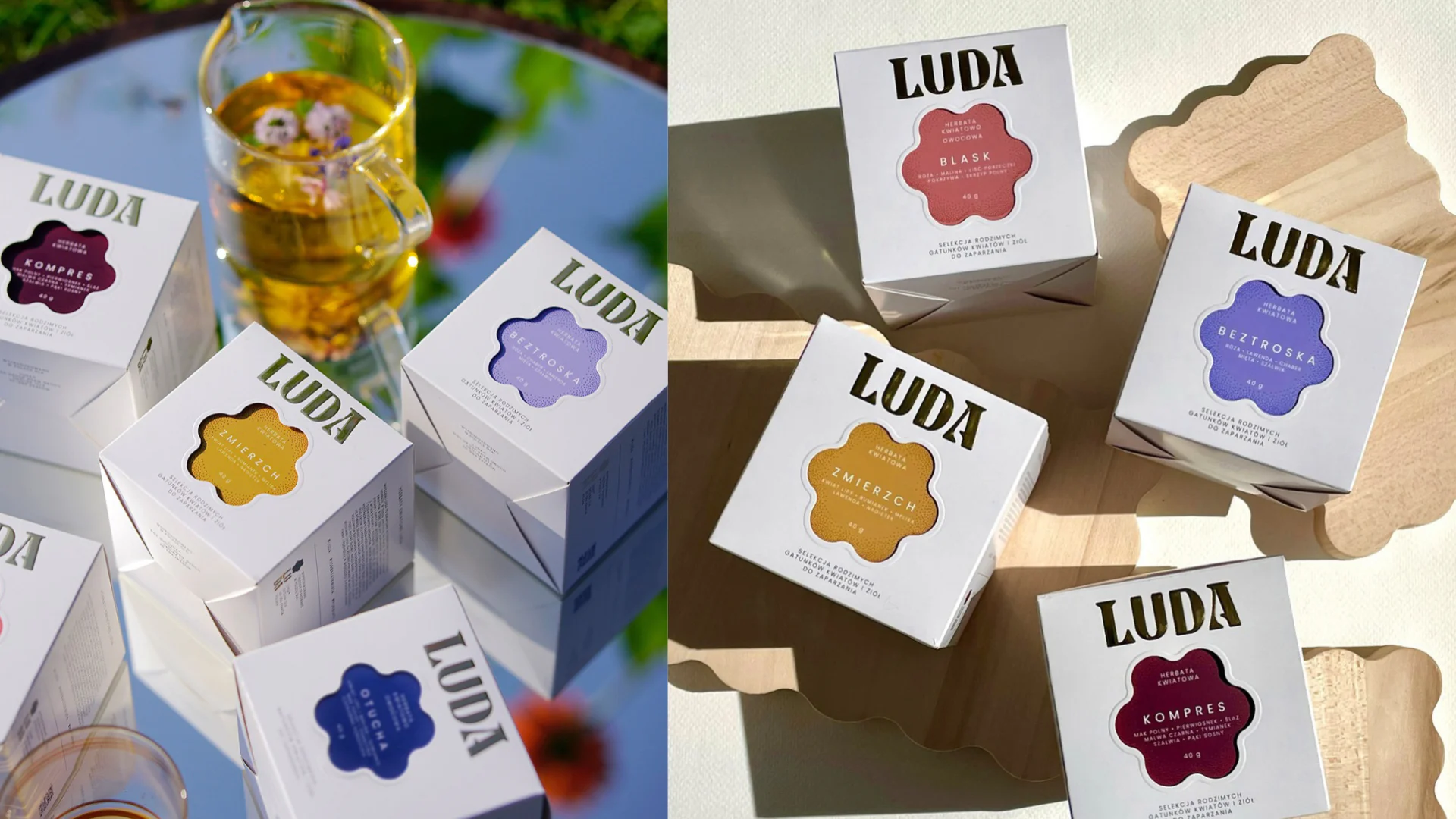 Napary LUDA – kwiatowe i ziołowe mieszanki