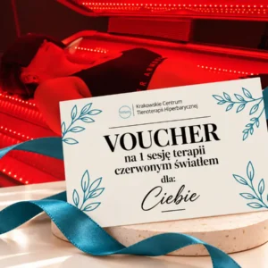 Voucher na terapię światłem czerwonym