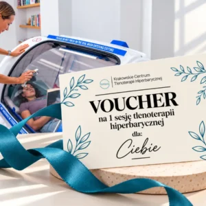 Voucher na tlenoterapię hiperbaryczną